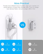 European Travel Plug Adapter for International, HANYCONY Italy Spain Power - Image 7