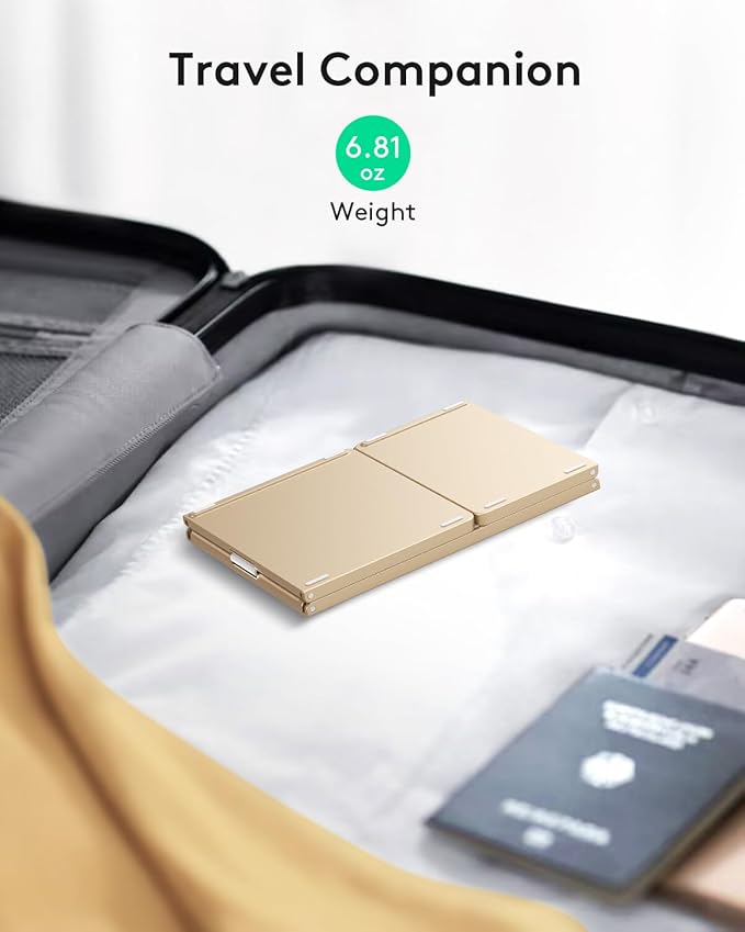 Samsers Multi-Device Foldable Bluetooth Keyboard - Image 7