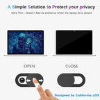 Webcam Cover, 0.03 inch Ultra Thin Laptop Camera Cover Slide - Image 4