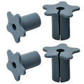4pc Starlink Cable Grommet 5/8" Silicone Waterproof Wall Hole Pass Through by EASYEAH