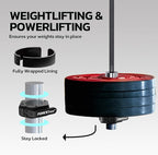 Barbell Clips, Barbell Clamps, Quick Release Olympic Barbell Clamps - Image 4