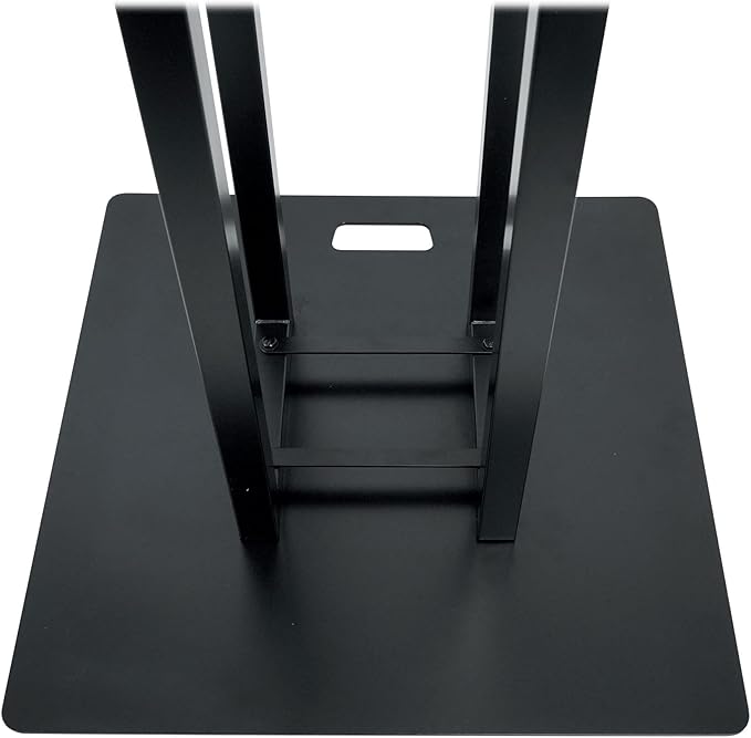 Rockville RTP33-TV Black Totem DJ Speaker/Lighting Stand, Detachable TV Mount - Image 2