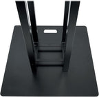 Rockville RTP33-TV Black Totem DJ Speaker/Lighting Stand, Detachable TV Mount - Image 2