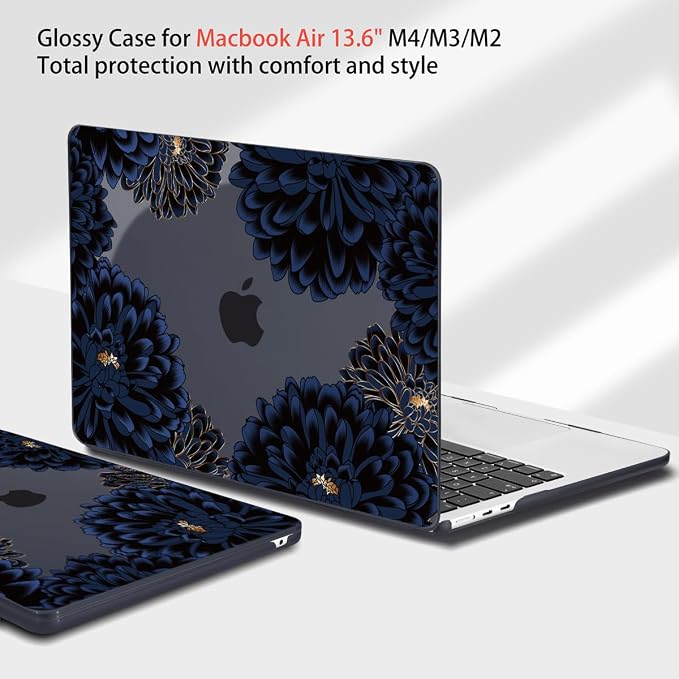 Teryeefi for MacBook Air 13.6 inch Case Release 2022 2023 2024 2025, Fits Model - Image 5