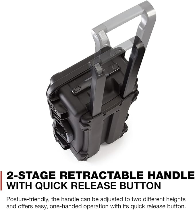 NANUK Wheeled Series 935 Lightweight NK-7 Resin Waterproof Protective Case - Image 4