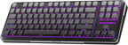 Redragon Wireless Mechanical Keyboard, 3-Modes Bluetooth Gasket Hot Swappable by REDRAGON