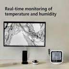 ALLOSUN Digital Thermometer Hygrometer Indoor Humidity Greenhouse Temperature - Image 2