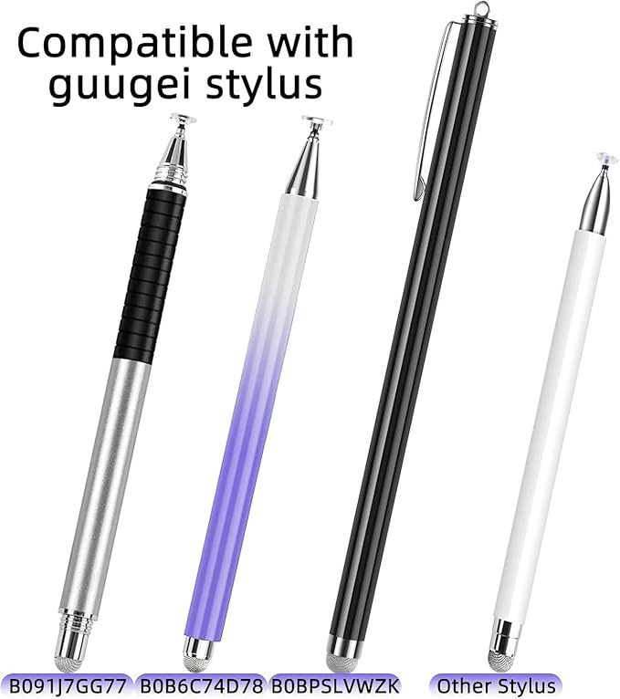 Mesh Fiber Tips GUUGEI Stylus Pen Replacement Tips Suitable - Image 3