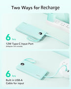 VRURC Portable Charger Power Bank, 10000mAh Travel Essentials Battery Pack - Image 6