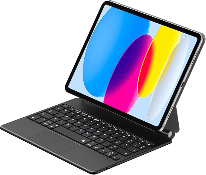 Magic Keyboard Case for iPad 11th/10th Generation 2022, Magnetic Stand by SmartKeyboardCase