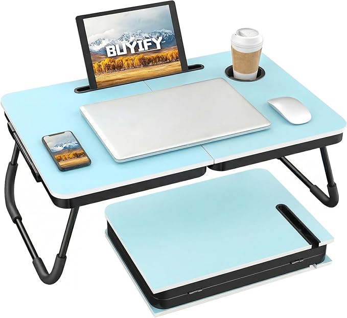 BUYIFY Foldable Laptop Bed Desk by BUYIFY