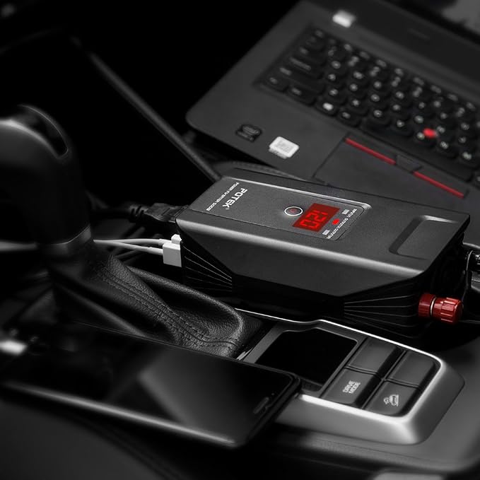 Potek 500w power inverter DC 12V to AC 110V Car Adapter - Image 6