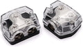2 Way Power Distribution Block 1x 0 GA in 2X 0 GA Out Circuit Protector by Unknown