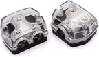 2 Way Power Distribution Block 1x 0 GA in 2X 0 GA Out Circuit Protector by Unknown