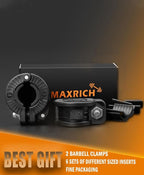 MAXRICH Barbell Clamp 1 inch Multiple Sizes & Adjustable Weight Clips - Image 7