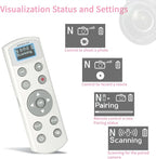 Rechargeable Shutter Release for Nikon AODELAN Wireless Camera Remote Control - Image 7