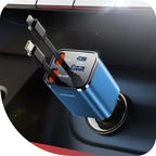 Retractable Car Charger USB C 84W Car Accessories Adapter by JOYROOM