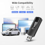 RAOYI 20Pcs 4GB USB Flash Drives Slide Retractable Memory Stick Bulk USB 2.0 - Image 6