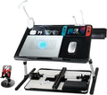 Laptop Lap Desk Include Cooling Fan, Adjustable Lap Desk by IXTRA