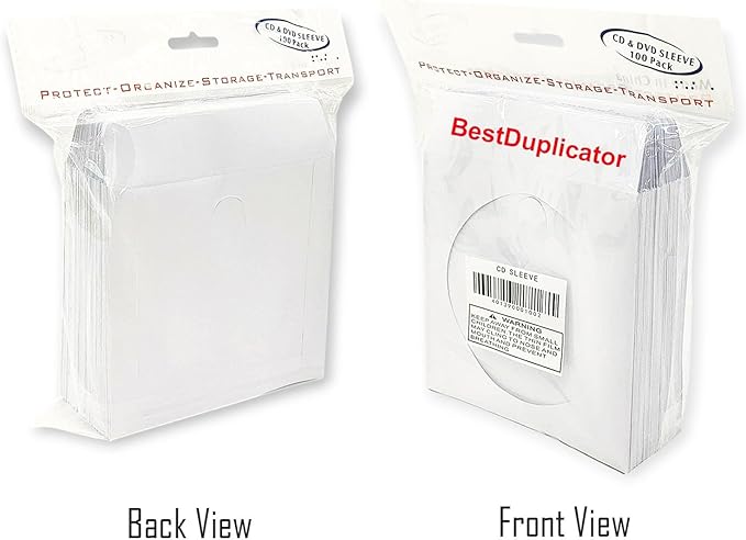 BestDuplicator CD/DVD Paper Sleeves - Image 2