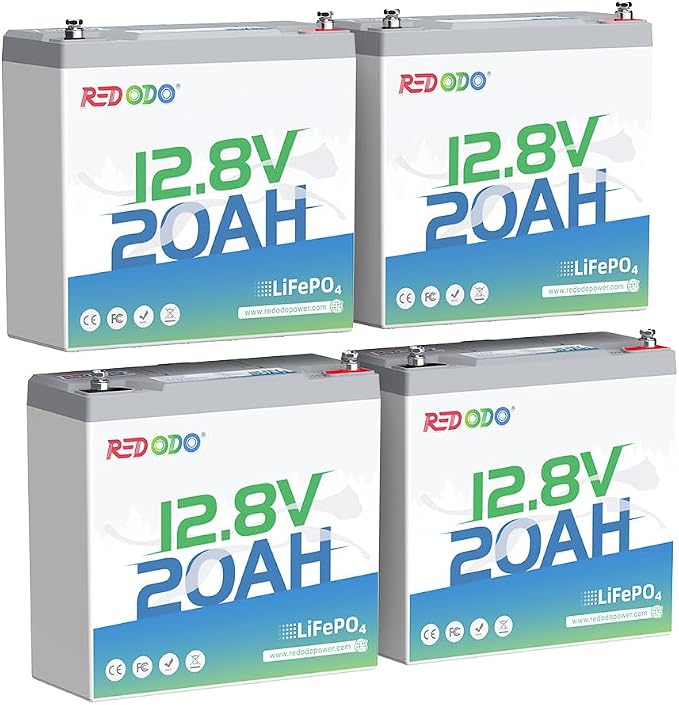 Redodo 12V 20Ah LiFePO4 Battery by PrimeDayRedodoSaveup55