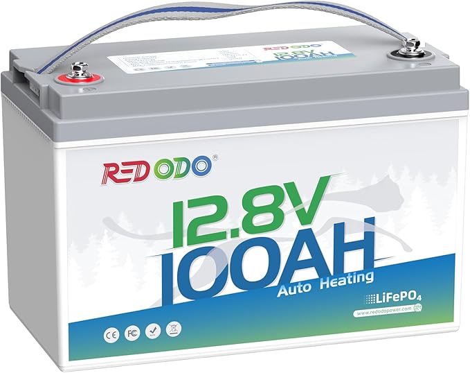 Redodo 12V 100Ah LiFePO4 Battery by PrimeDayRedodoSaveup55