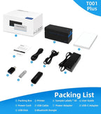 ORGSTA Bluetooth Thermal Shipping Label Printer T001-Plus Wireless 4x6 Shipping - Image 9