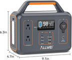 ALLWEI Portable Power Station 300W, 280Wh Solar Generator - Image 9