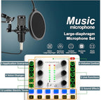 Podcast Equipment Bundle, BM-800 Podcast Microphone Bundle-Voice Changer - Image 4