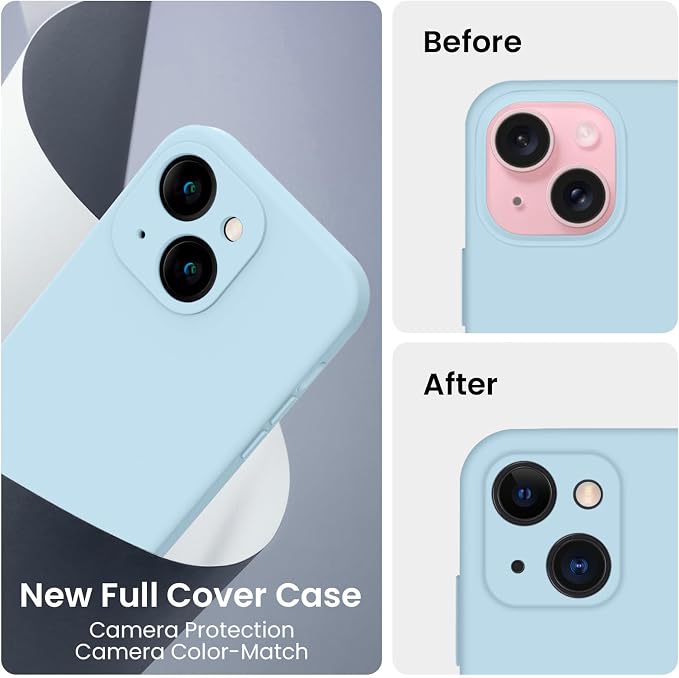 FireNova Designed for iPhone 15 Case, Silicone Upgraded Phone Case with - Image 3