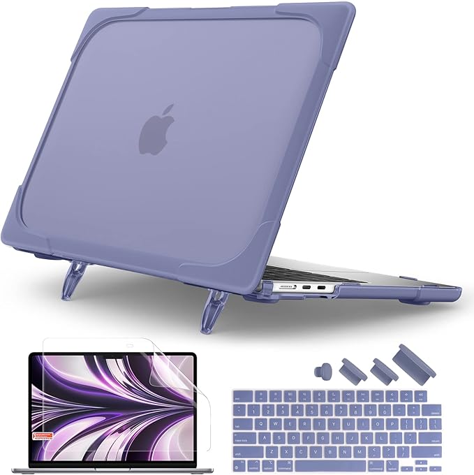 Batianda for M4 MacBook Air 13.6 inch Case 2025 2024 2022 Release Model A3240 by Batianda