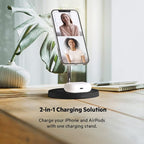 Belkin MagSafe 2-in-1 Wireless Charging Stand - Image 4
