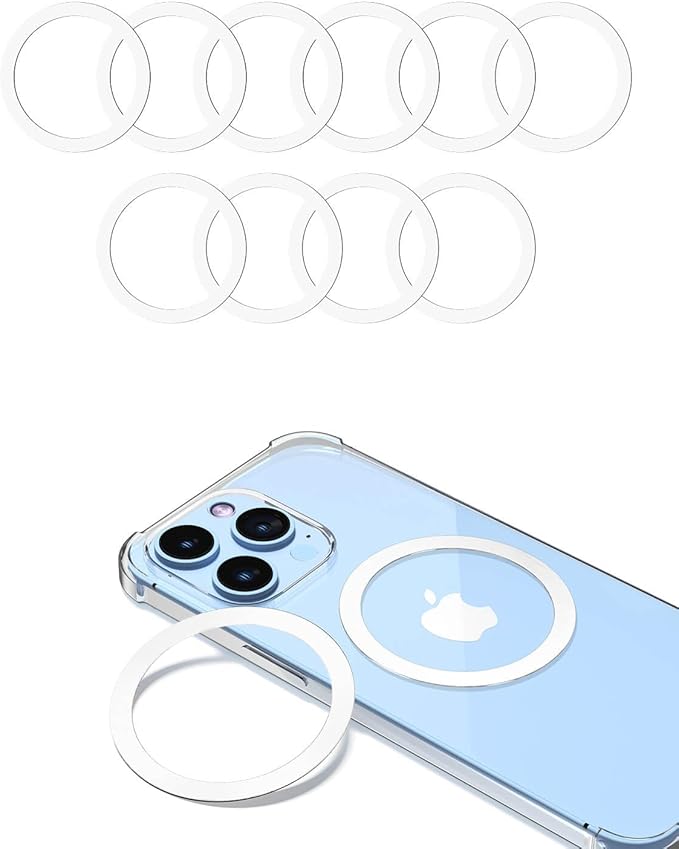 for Magsafe Ring 10PCS-Ultra Thin-Universal Metal Rings Sticker Compatible by KALAPOP