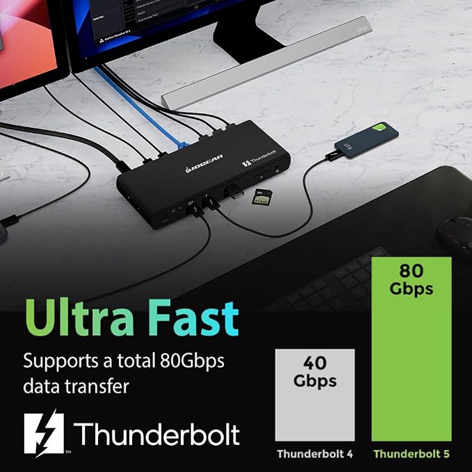 IOGEAR Quantum Thunderbolt 5 Dock Pro - Image 6