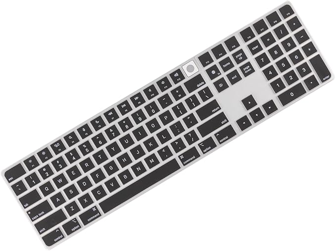 Allinside Black Keyboard Cover for Mac Magic Keyboard by Allinside