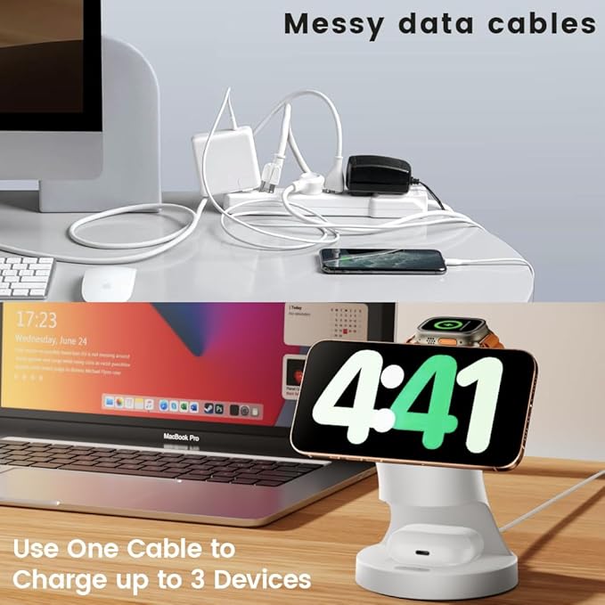 3 in 1 Wireless Charging Station - Image 2