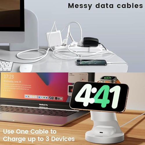 3 in 1 Wireless Charging Station - Image 2