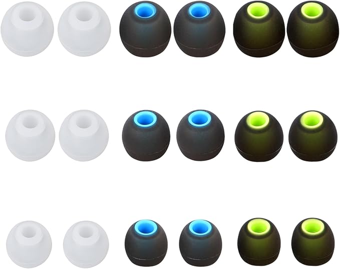 Silicone Replacement Earbud Tips by MMYQXI