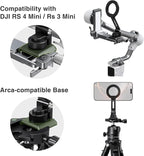 elitehood Aluminum Tripod Phone Mount Adapter - Image 2