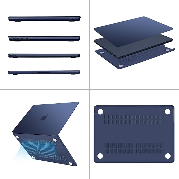 MOSISO Compatible with MacBook Air 13 inch Case 2025 2024 2023 2022 M4 A3240 M3 - Image 5