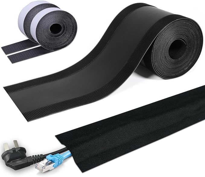 Floor Cable Covers - 20ft Oxford Fabric Cord Protector by Unknown