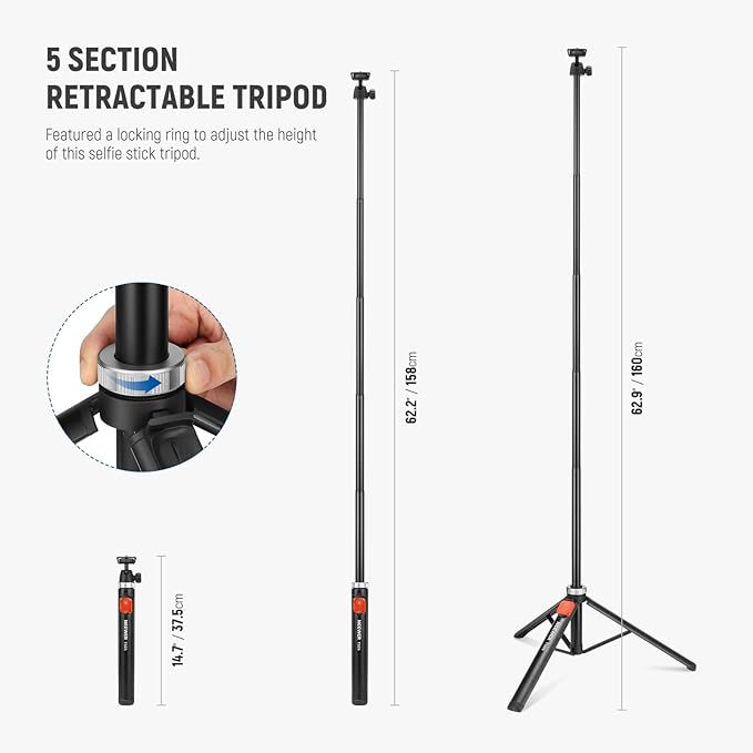 NEEWER Phone Tripod for Camera - Image 2