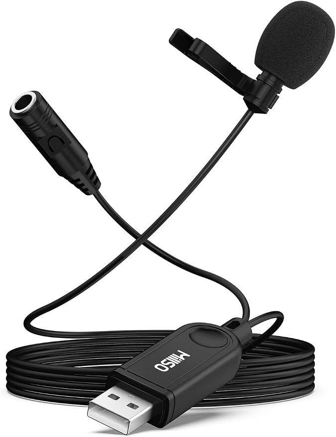 MillSO USB Lavalier Microphone by MillSO