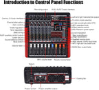 TF600 6-Channel Professional Mixer - Image 8
