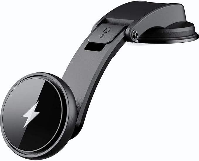 Magnetic Wireless Car Charger Mount 15W Compatible by SMOONFACE