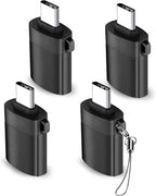 USB C to USB Adapter 4 Pack, USBC Male to USB A 3.0 Female OTG Adapter by Unknown