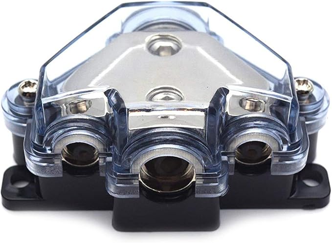 1pc Distribution Block 1 in 3 Ways Out Power Distribution Block Car Audio 1x4 by SSYDIEN