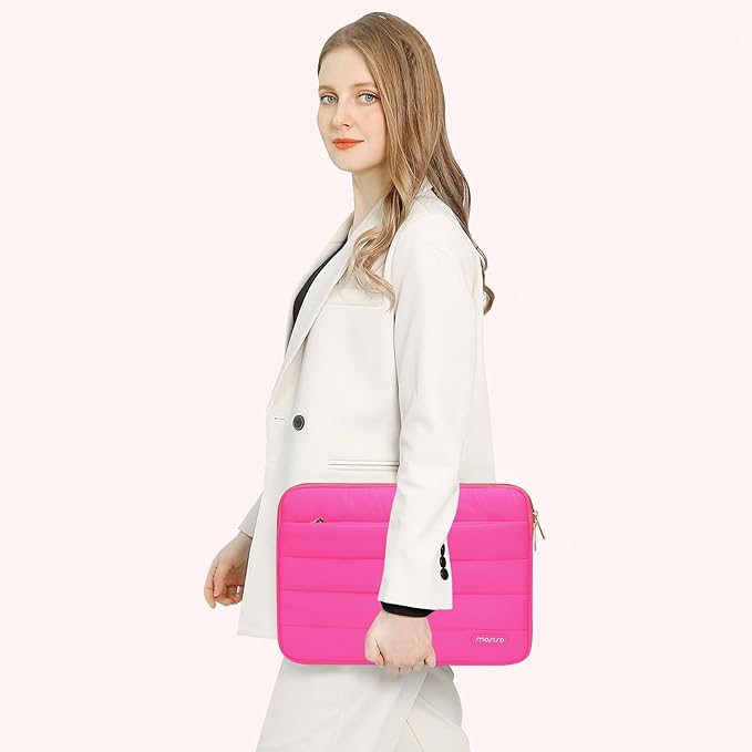 MOSISO 13.3 inch Laptop Case, 13-13.3 inch Puffy Laptop Sleeve Compatible - Image 6