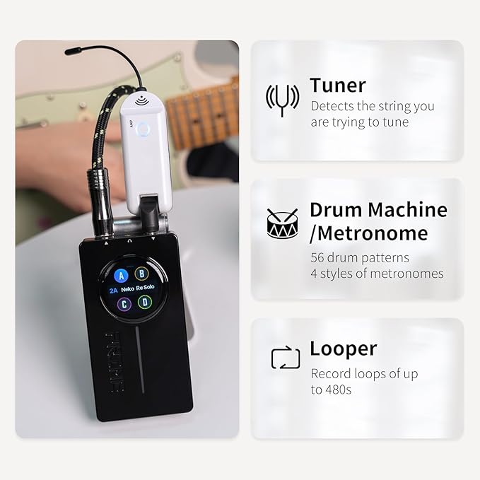 MOOER P2 Guitar Multi-Effects Pedal Headphone - Image 6