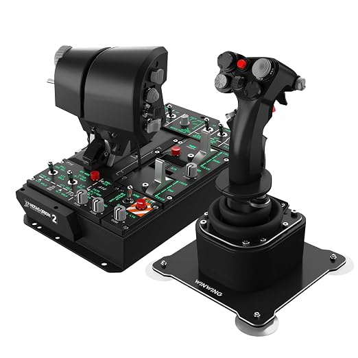 WINWING Orion2 HOTAS MAX: Advanced Simulation, Rich Controls, Precision Alloy by WINWING